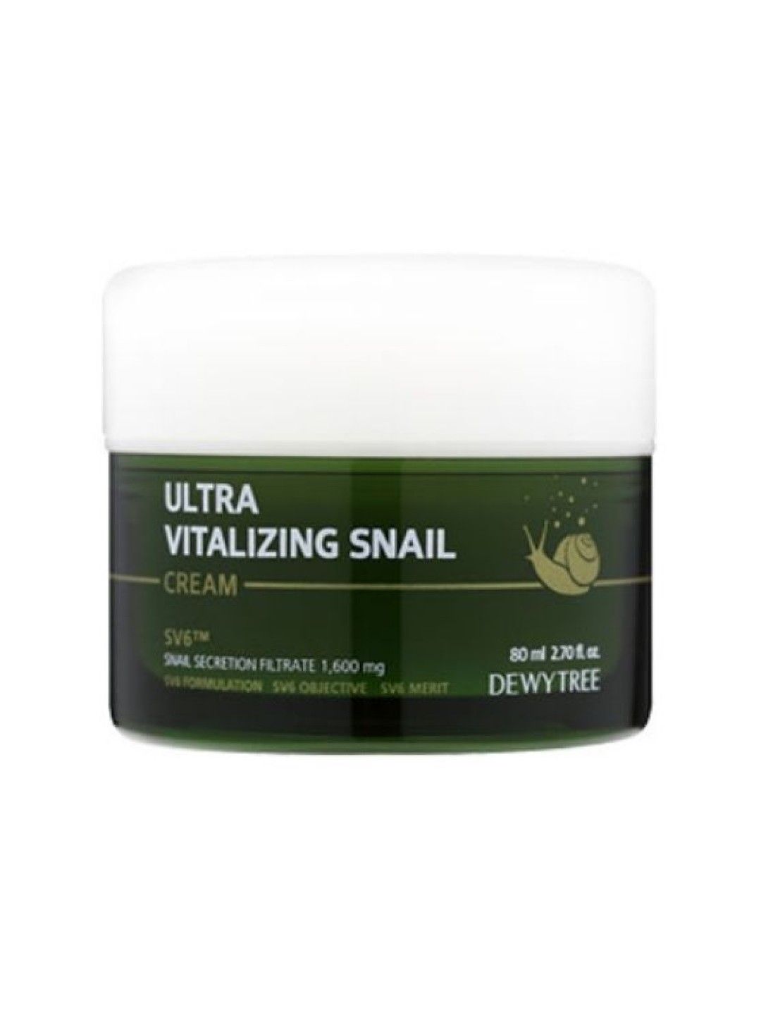 Dewytree Ultra Vitalizing Snail Cream (80ml)