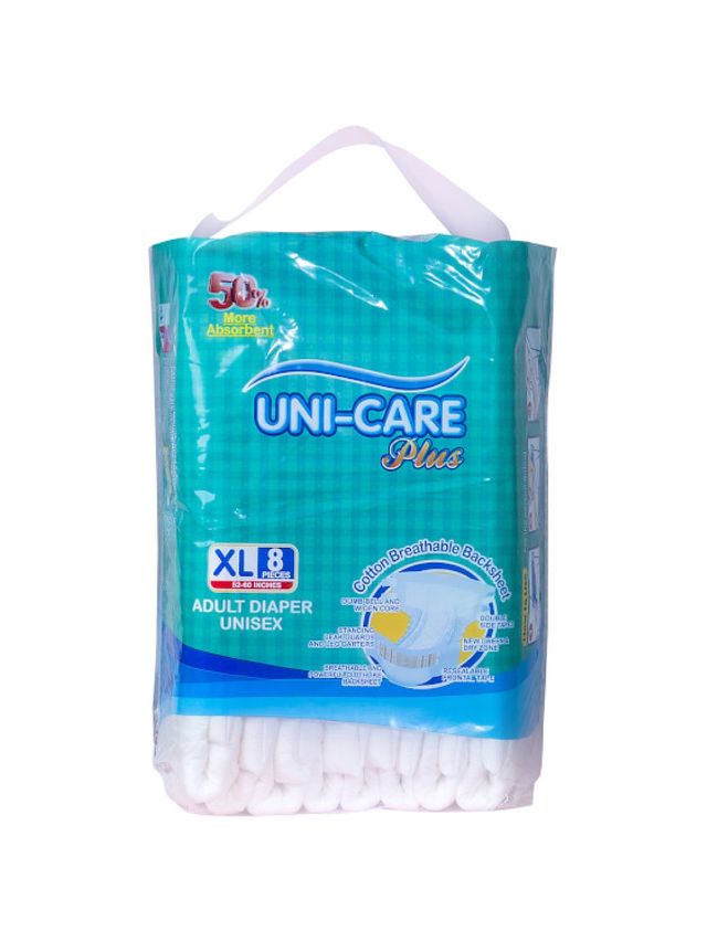 Uni-care Adult Diaper Plus Extra Large (8pcs) | edamama