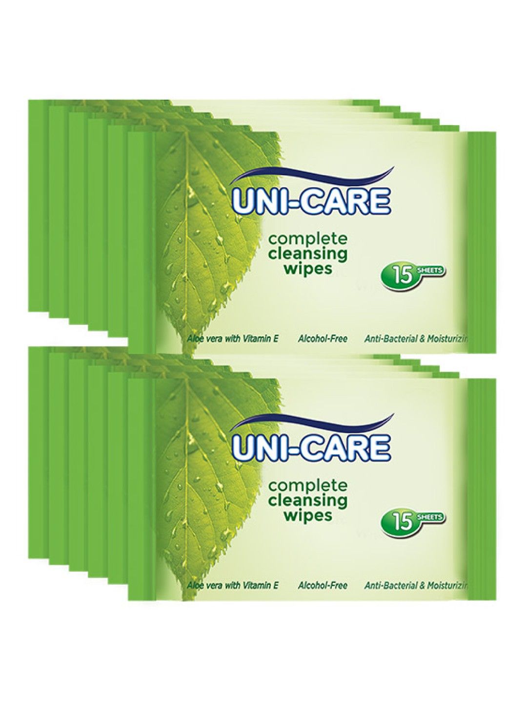 Uni-care Complete Cleansing Wipes 15's (10-Pack) (No Color- Image 1)