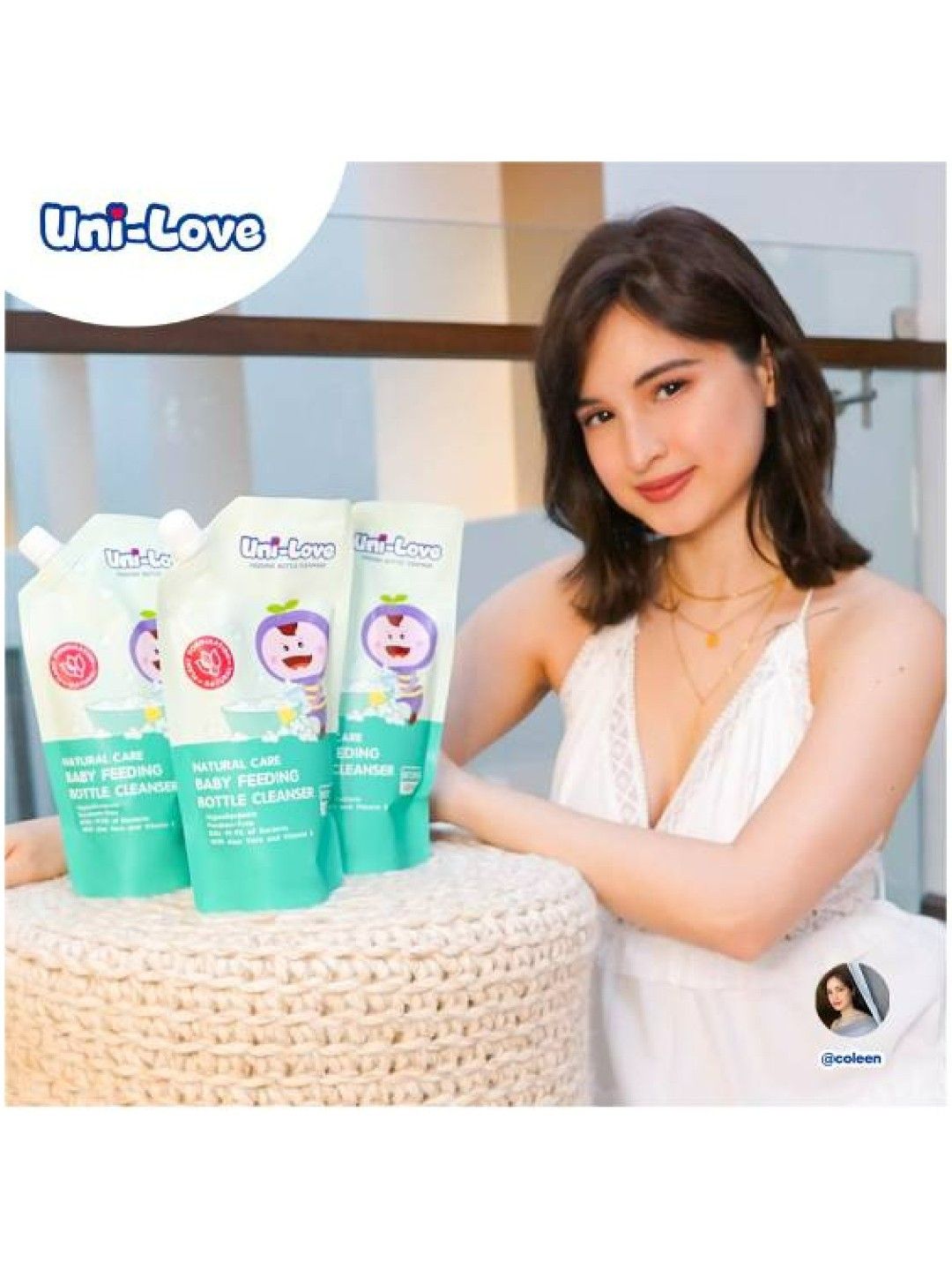 Uni-love Baby Bottle Cleanser 500ml (2-Pack) (No Color- Image 3)