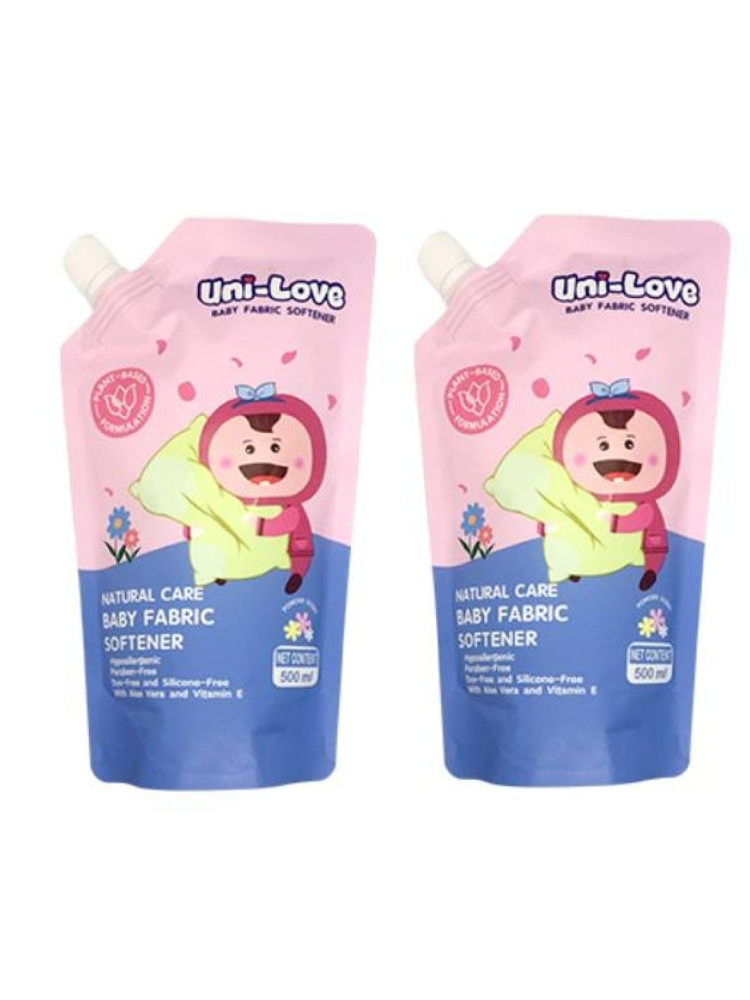Uni-love Baby Fabric Softener 2-Pack (500ml)
