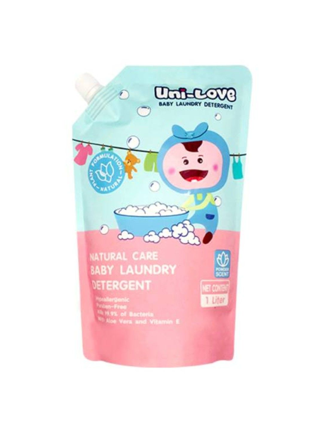 Uni-love Baby Laundry Powder Scent Detergent (1L)