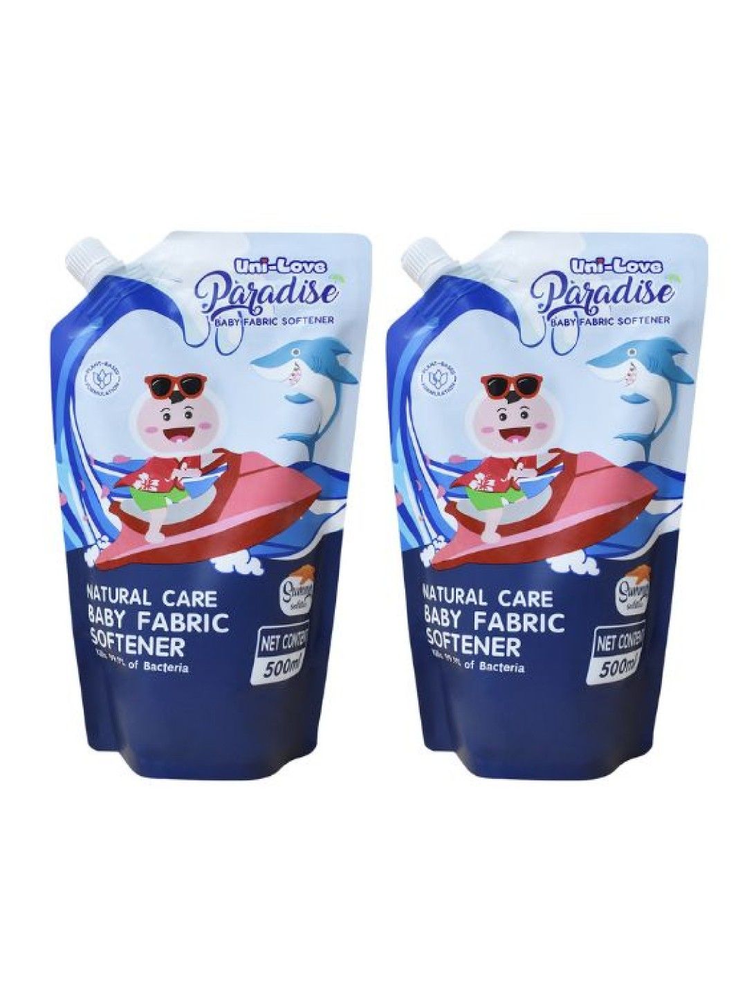 Uni-love Paradise Baby Fabric Softener (Summer Solstice) 500ml, Pack of 2 (No Color- Image 1)