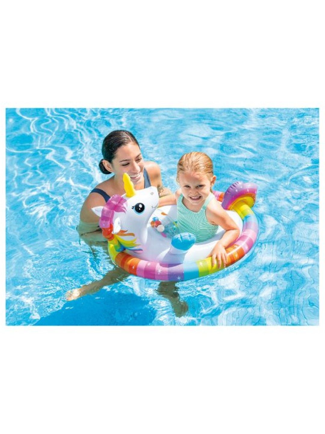 INTEX See Me Sit Pool Rider (Unicorn- Image 2)