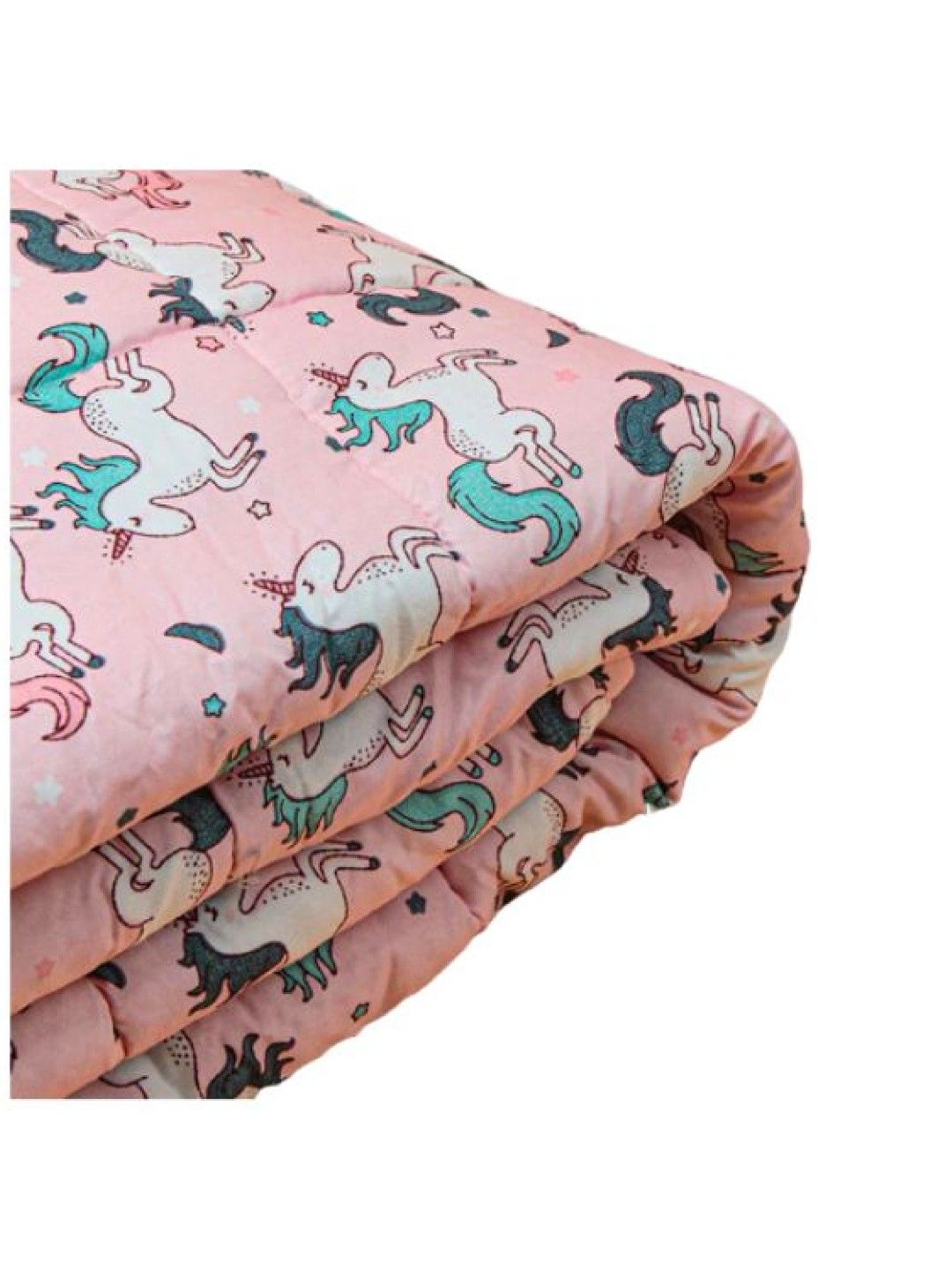 Healthcare Depot Minky Fiber & Microfiber Weighted Blanket for Kids (Unicorn Party- Image 2)