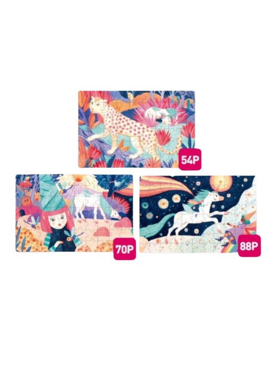 MiDeer Level Up Puzzle - Level 4 | 3.5Y and Up (Unicorn (3in1)- Image 2)