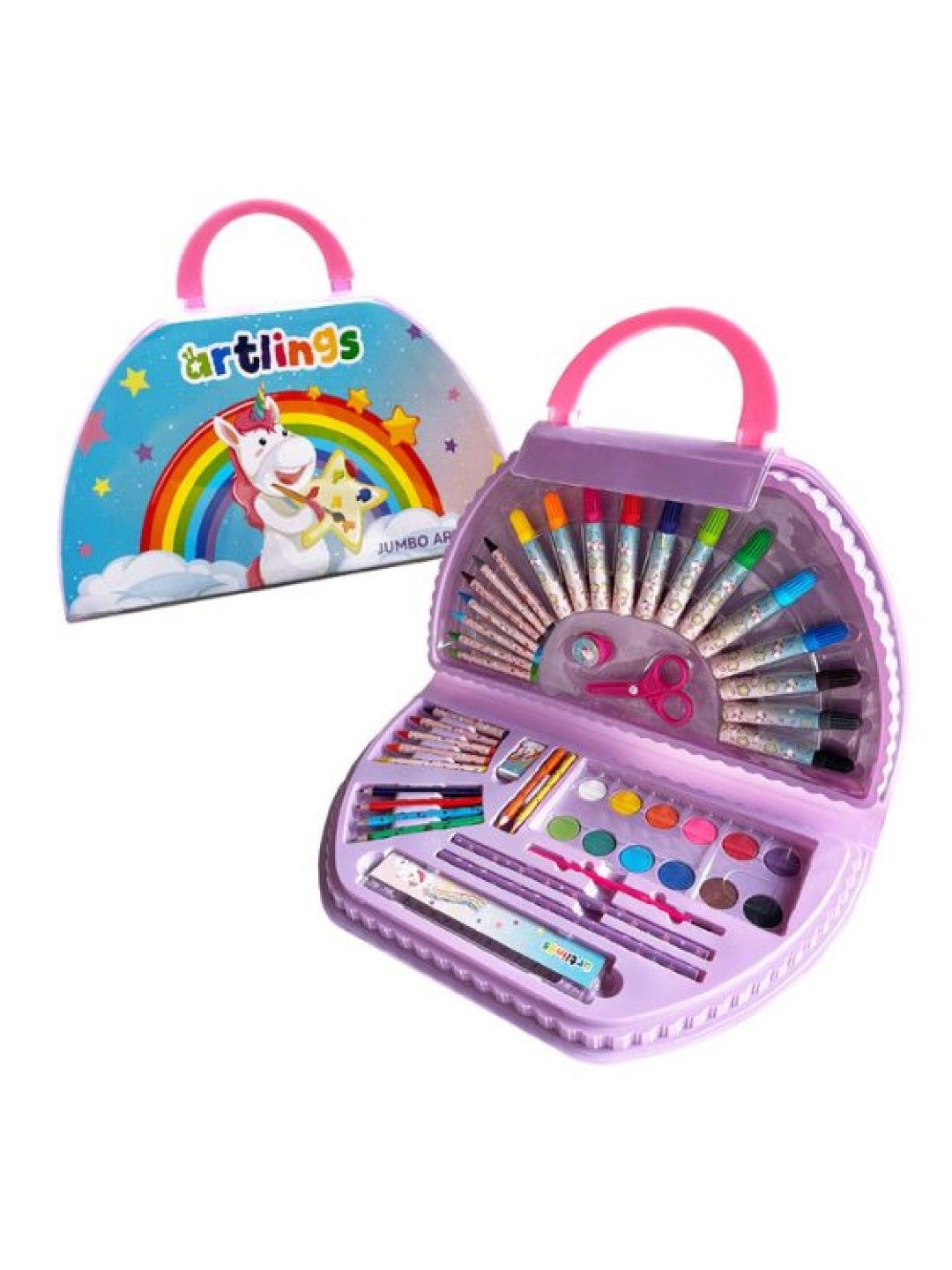 Artlings Jumbo Art Set 50 pcs - Unicorn (No Color- Image 2)