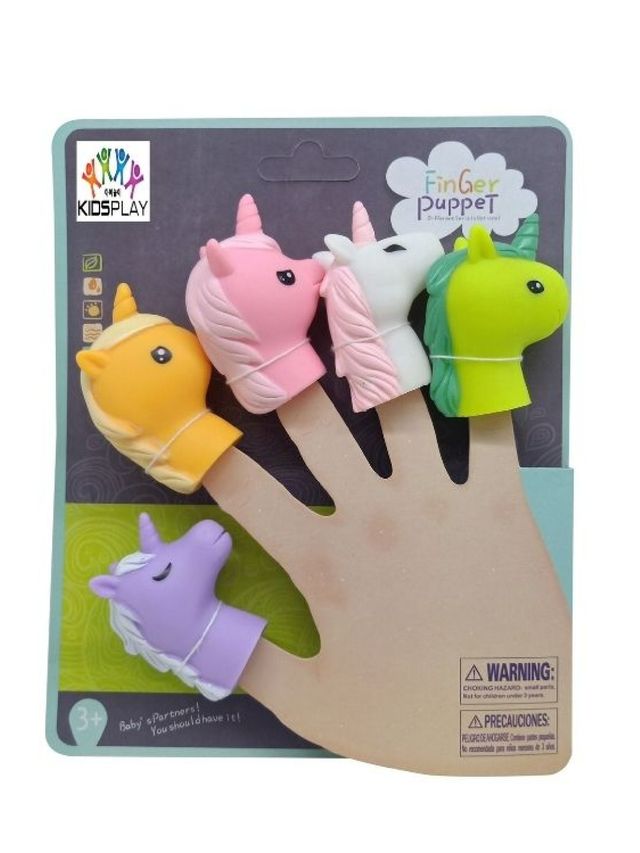 Kidsplay Finger Puppet - Unicorn Heads | edamama