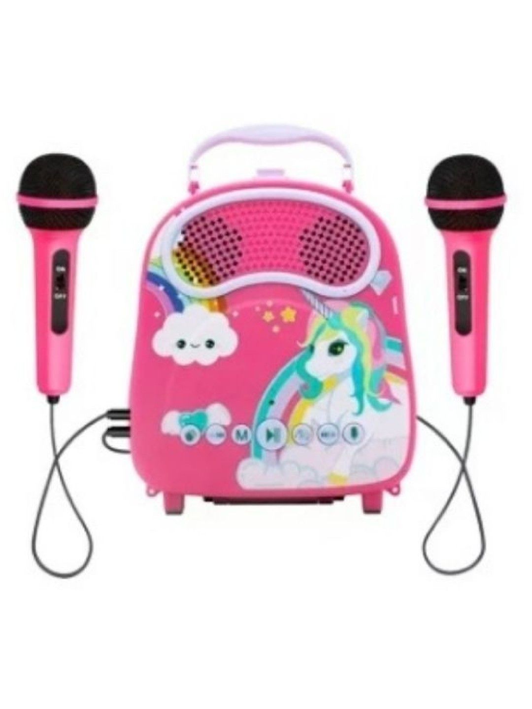 Little Fat Hugs Portable 2-mic Karaoke (Unicorn- Image 1)