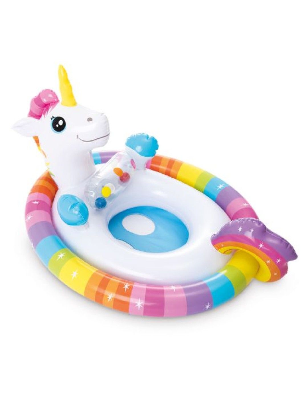 INTEX See Me Sit Pool Rider (Unicorn- Image 1)