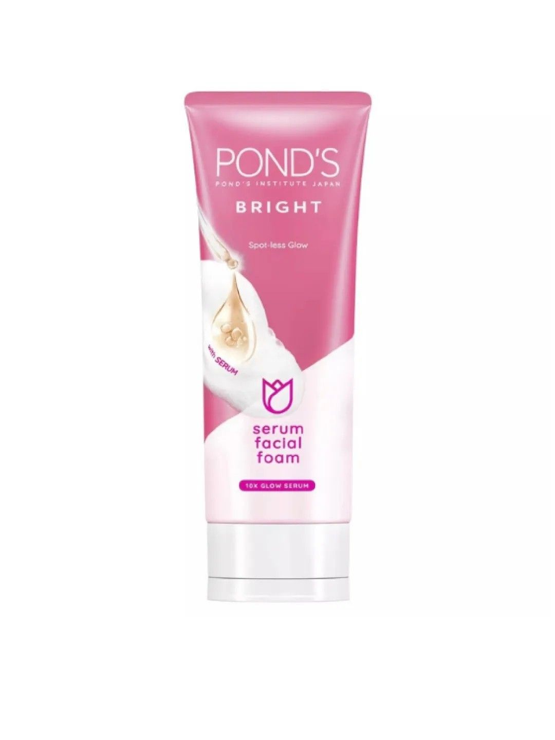 Pond's Bright Facial Foam with Niacinamide and 4D Hyaluronic Acid (100g)