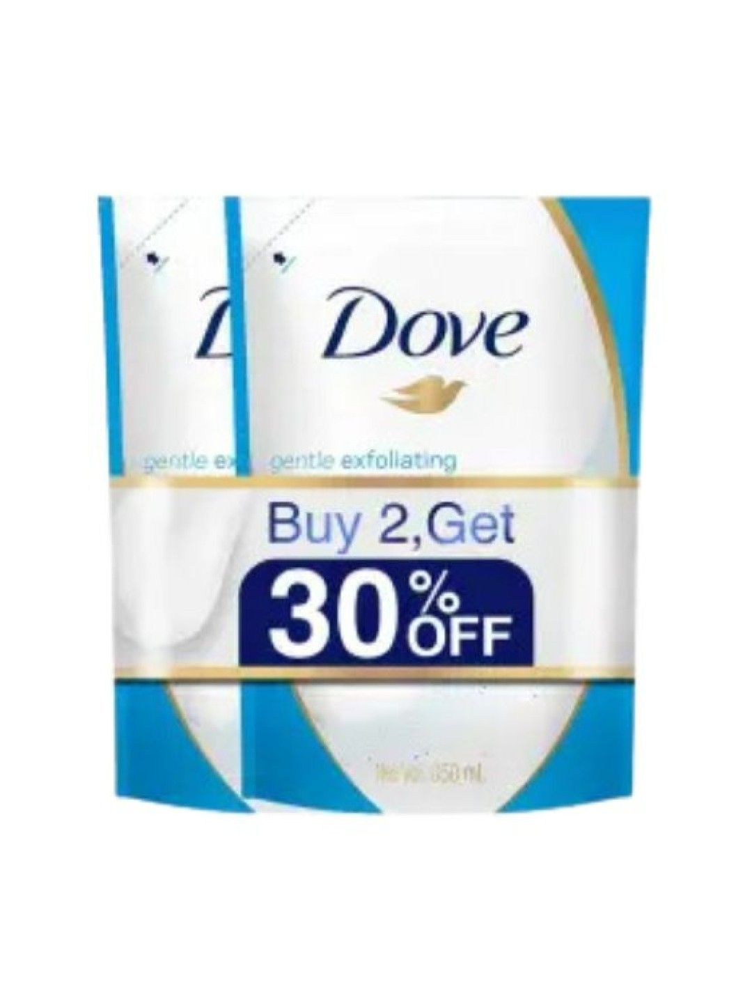 Dove Buy 2 Dove Body Wash Gentle Exfoliating 650ml 30% OFF (No Color- Image 1)