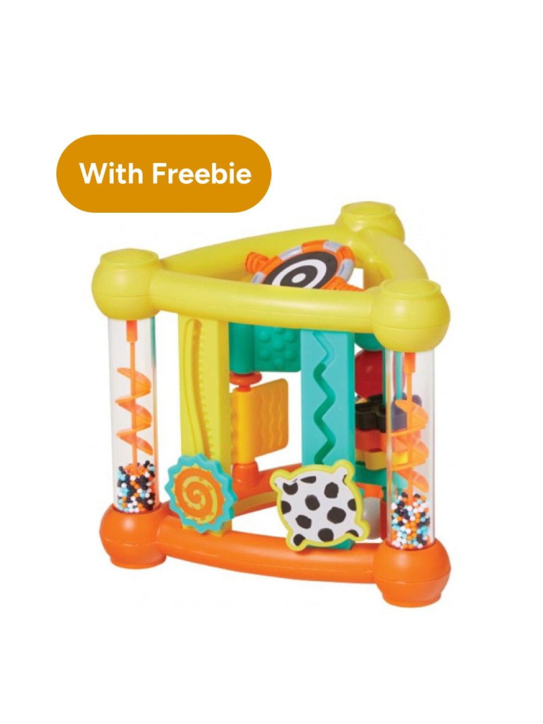 Infantino Activity Triangle with [FREE] Fun Time Duck (Assorted) (No Color- Image 1)