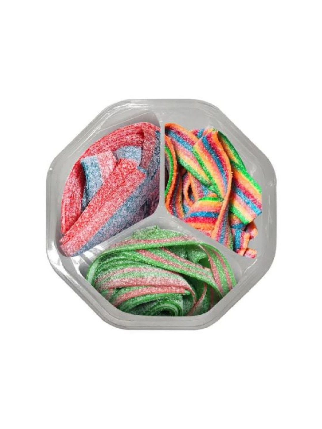 Candy Corner Snack Tray Sour Belts Duo Flavor (300g)