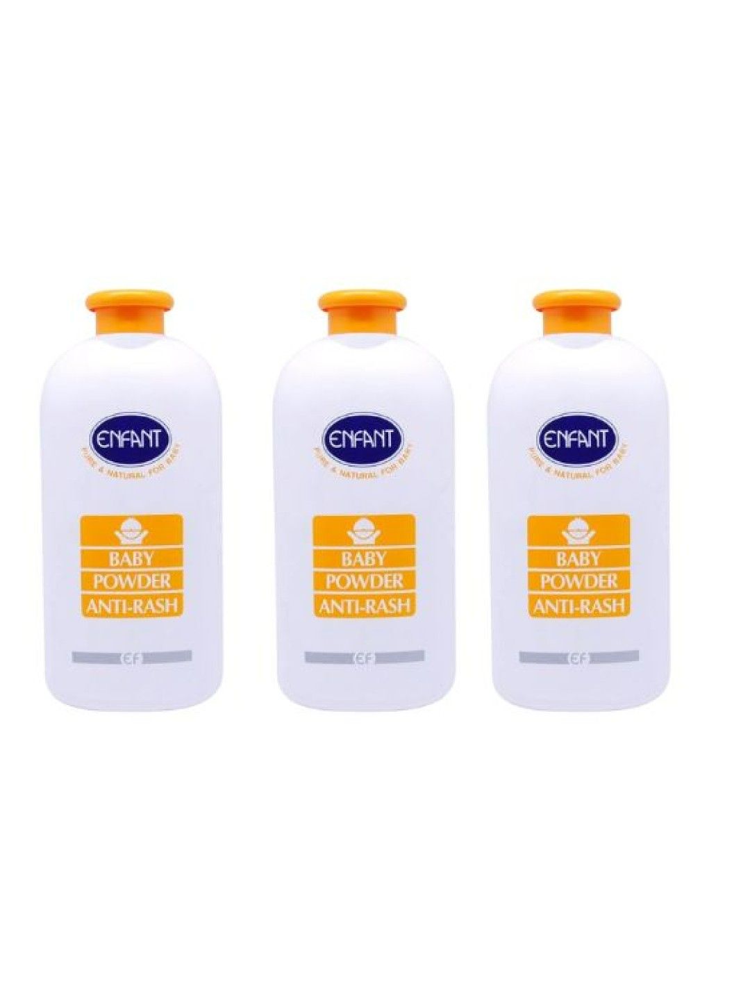 Enfant Anti-Rash Baby Powder (500g) x 3 (No Color- Image 1)