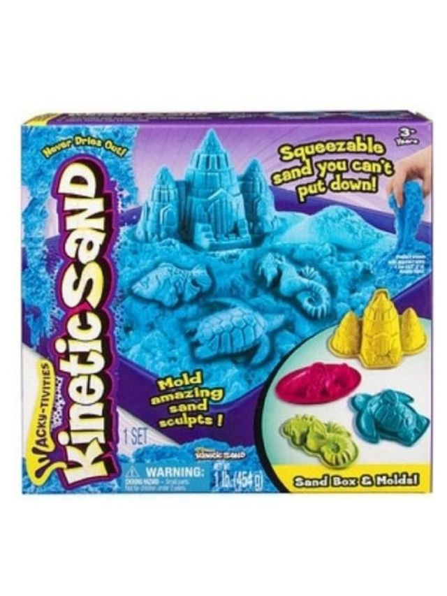 Kinetic Sand Sand Box and Tools (1lb)