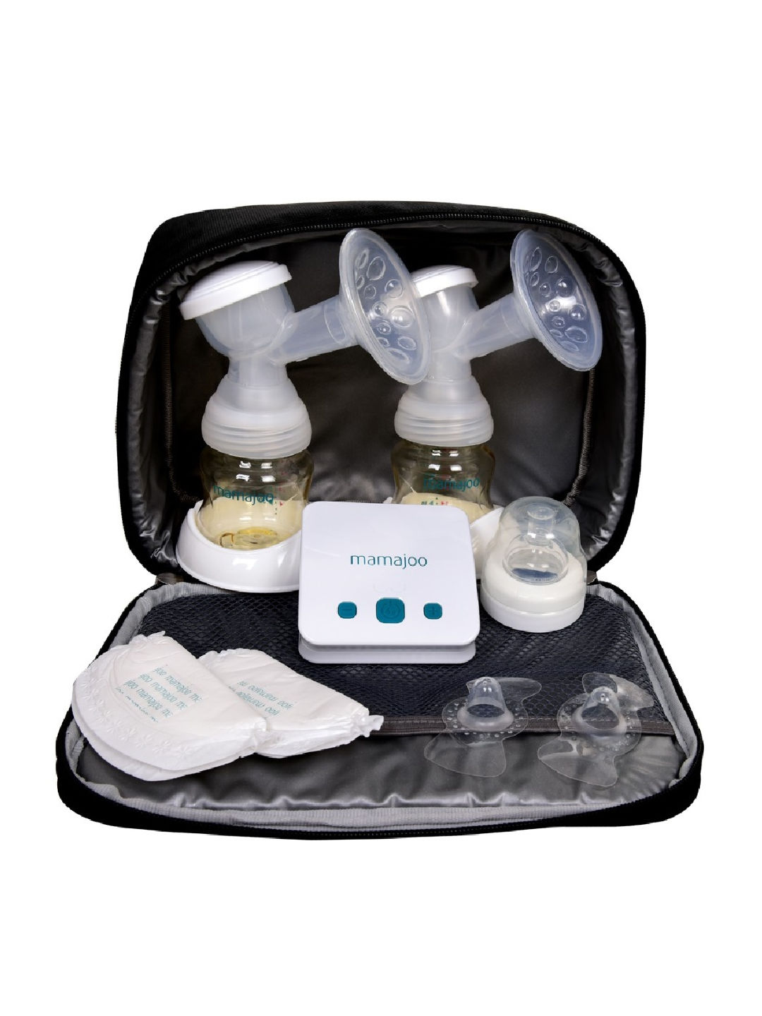 Mamajoo Double Breast Pump with Thermal Bag (No Color- Image 1)