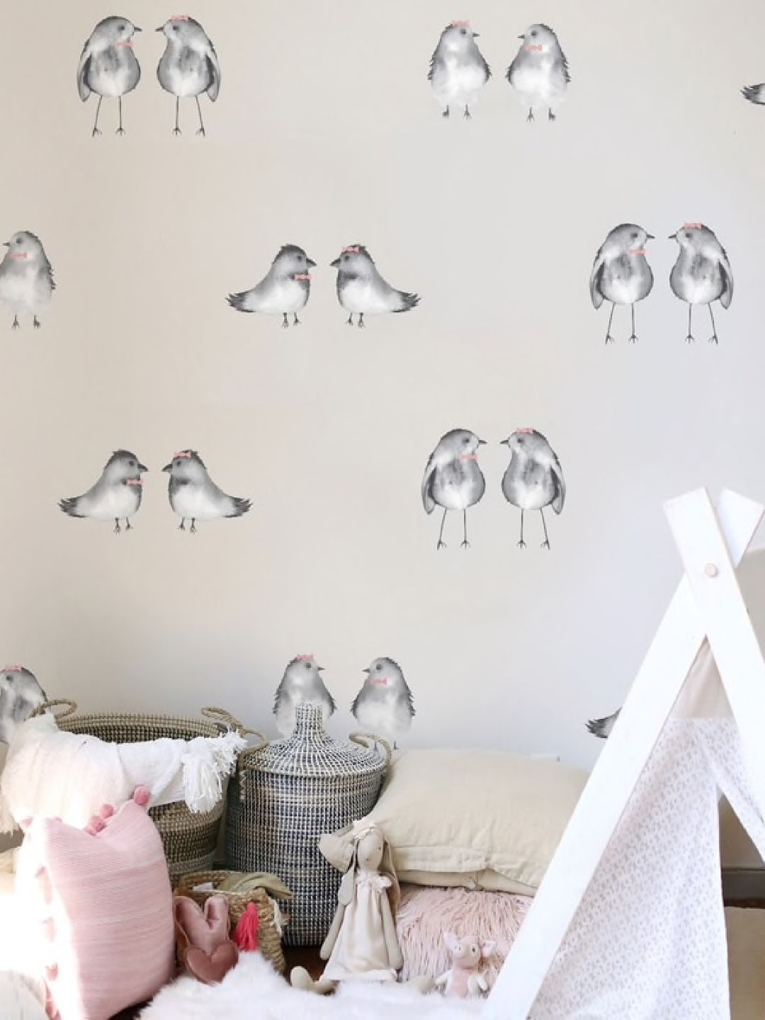 Urban Walls Birds and Bows Wall Decal