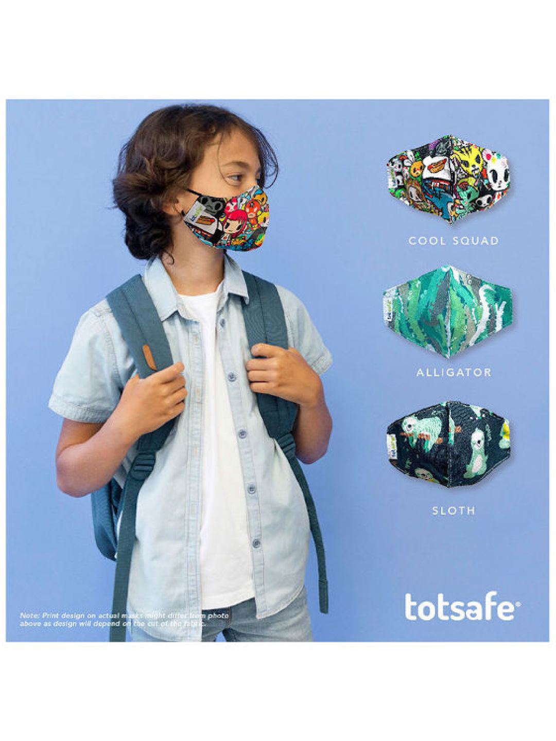 Totsafe Sloth Essential Lifestyle Mask + PM2.5 Filter Bundle (1 Mask + 23 Filters) (No Color- Image 3)