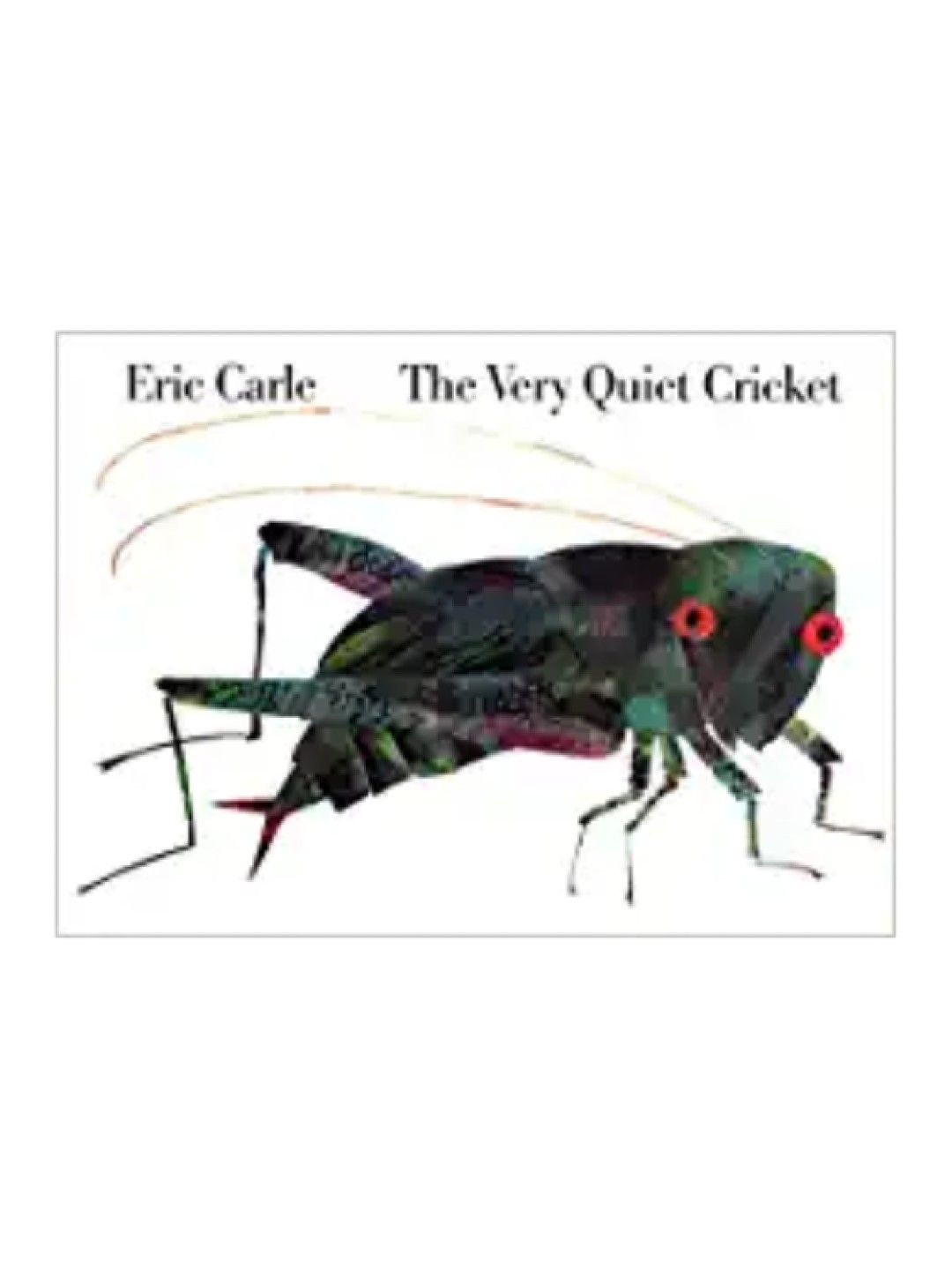 Eric Carle The Very Quiet Cricket (Board Book)