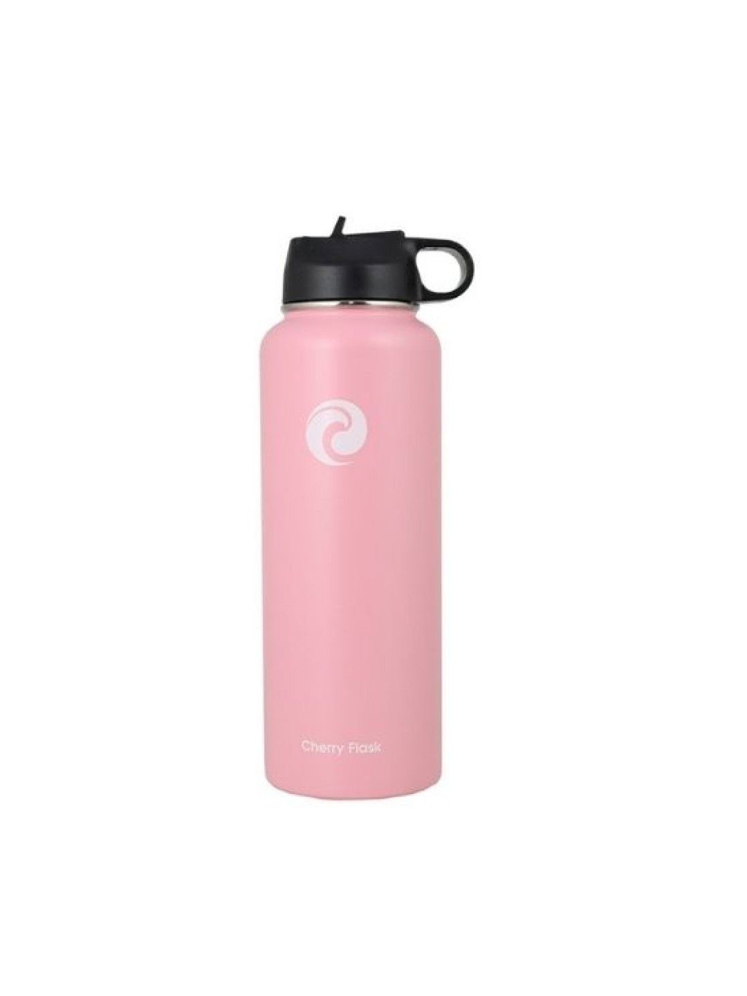 Cherry Flask (40oz) + FREE Bottle Cap (Valentine Pink- Image 1)