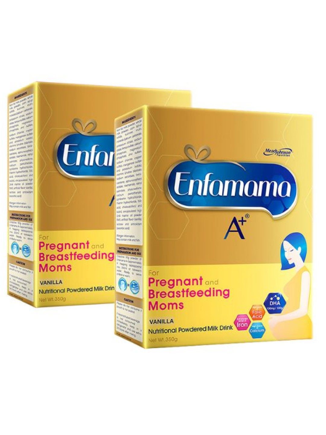 Enfamama A+ Vanilla Powdered Milk Drink (350g) Bundle of 2