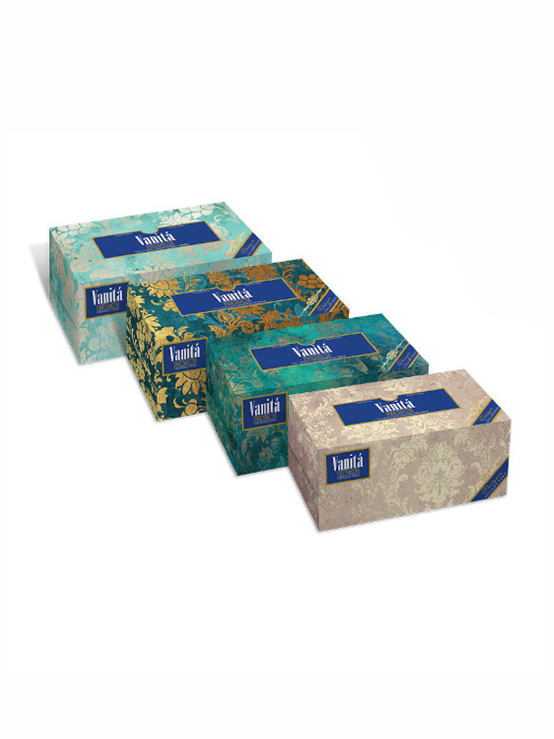 Vanita Premium Facial Tissue - Designer Collection (4 packs)