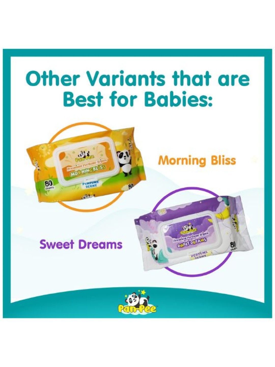 PanPee Premium Perfume Wipes - Sweet Dreams (80s) - 5 Pack (No Color- Image 4)