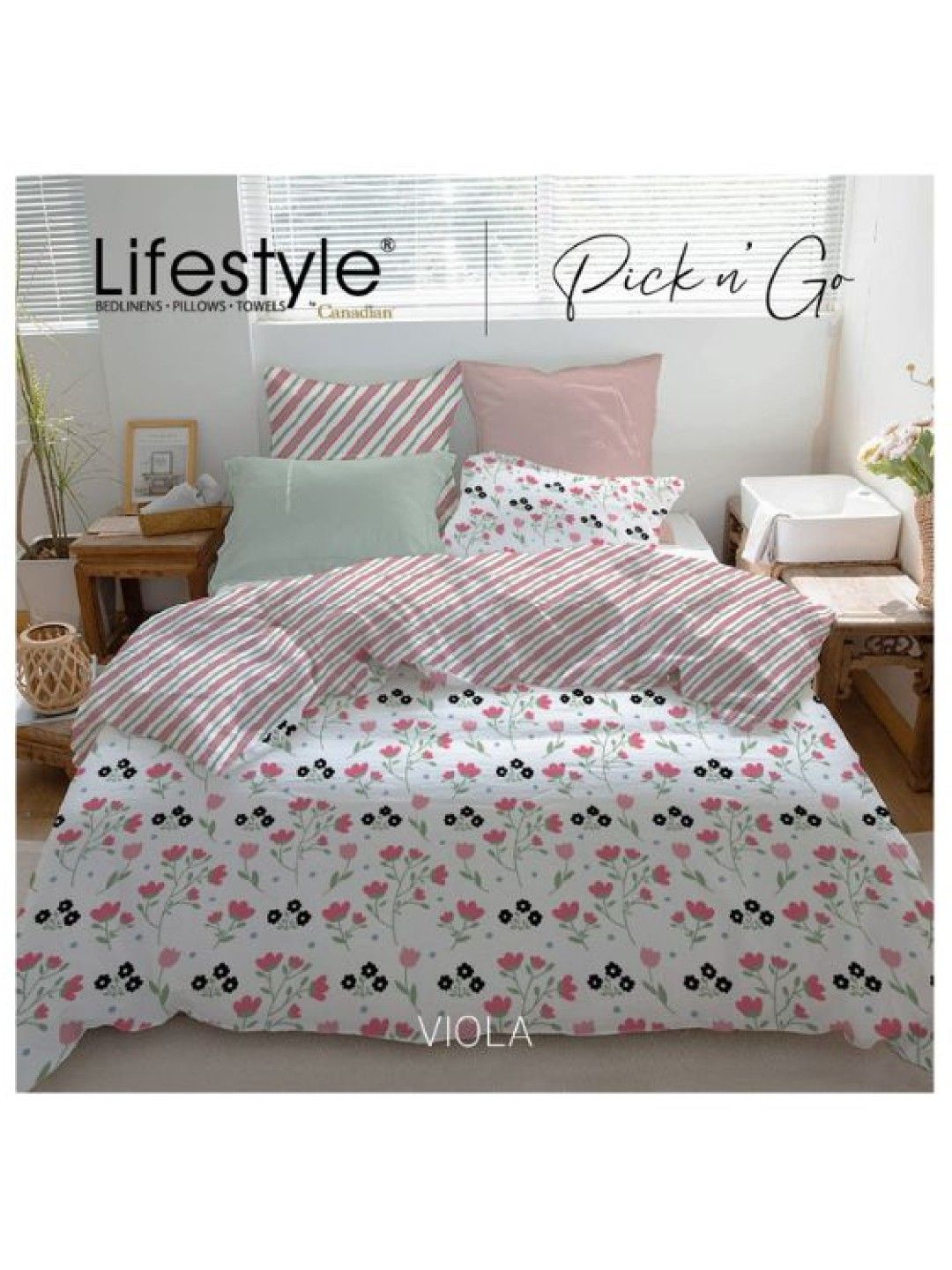 Lifestyle by Canadian Comforter Pick N Go 22 - Viola (No Color- Image 2)