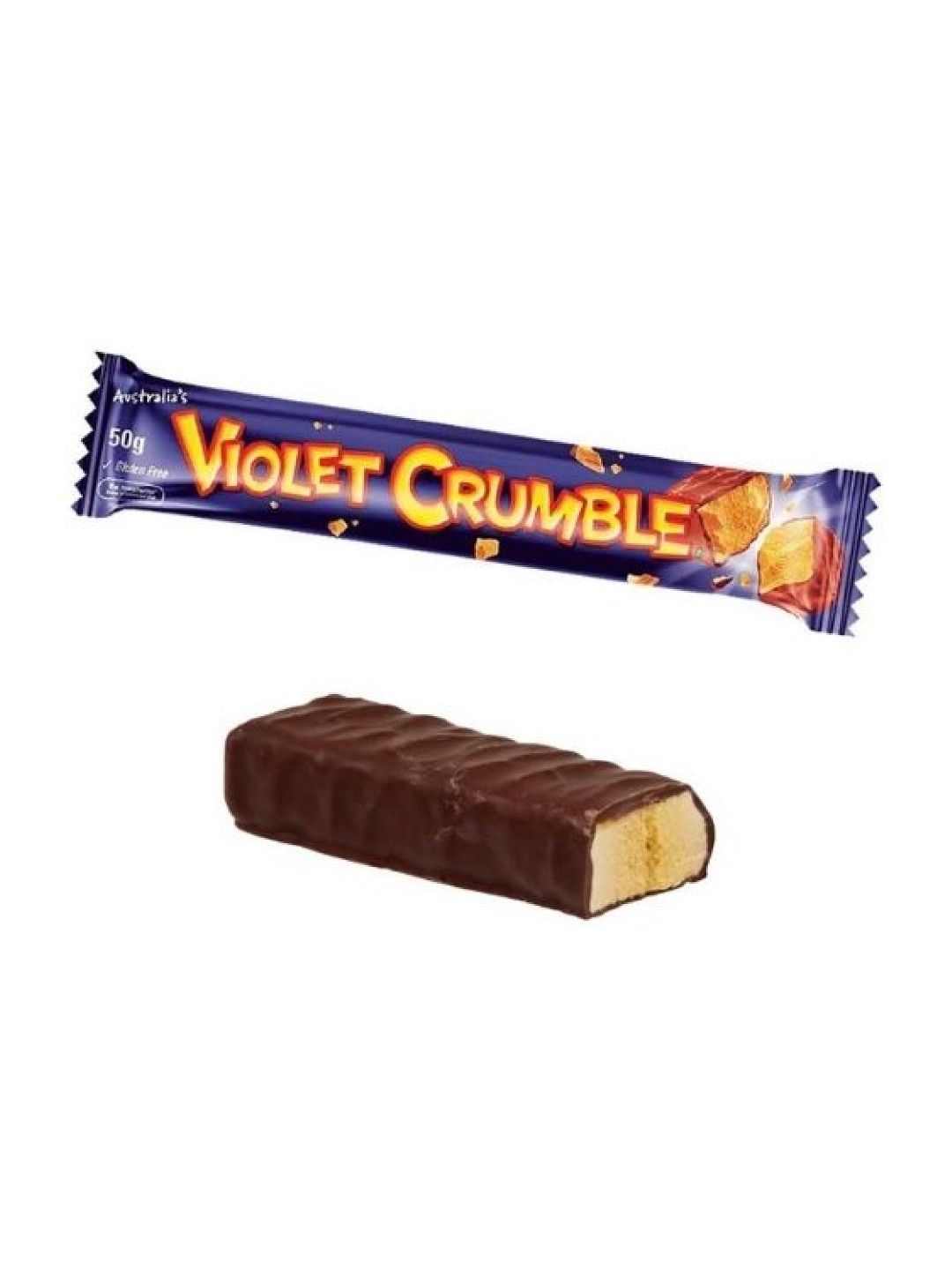 Violet Crumble Violet Crumble Honeycomb Bar 50g | edamama