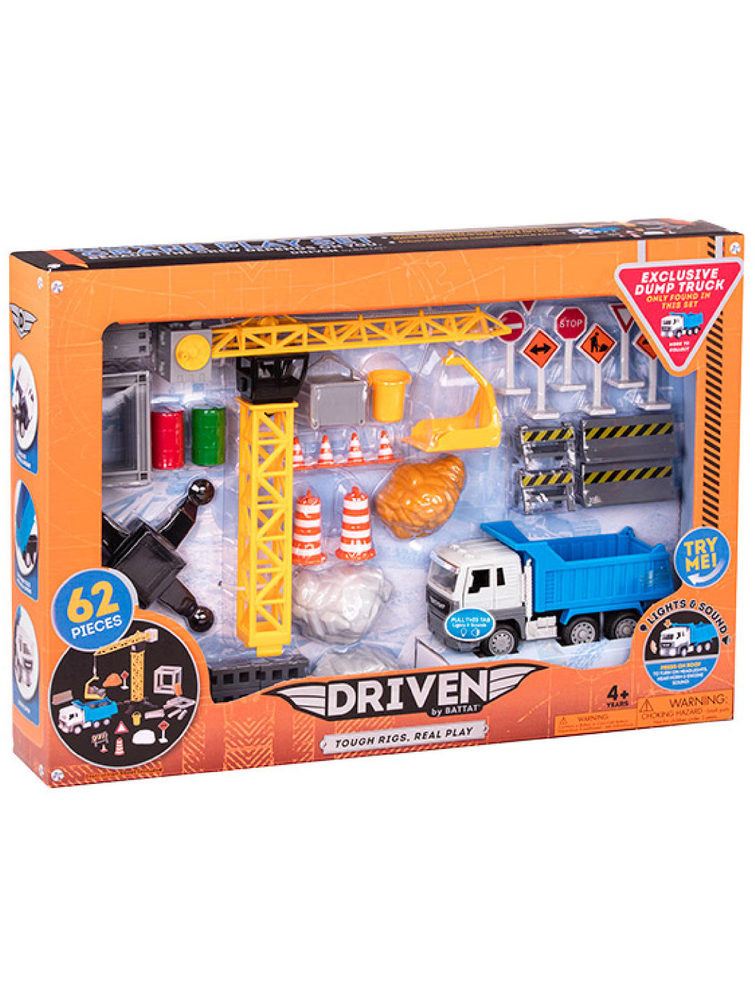 Driven by Battat Construction Crane Playset (No Color- Image 2)