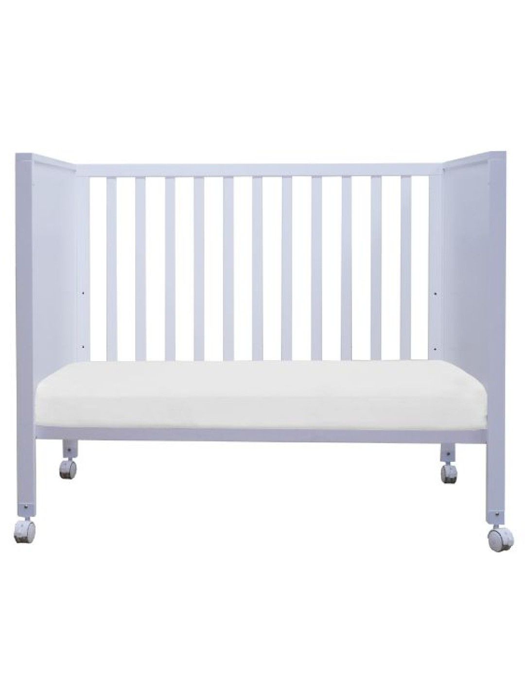 Cuddlebug Brea Mini Crib (White- Image 2)