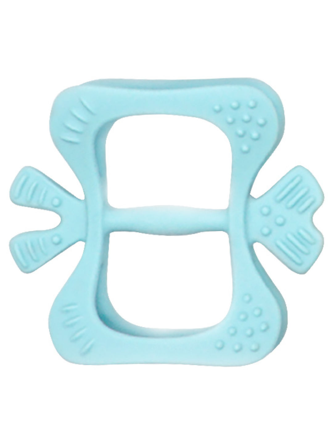 Mama's TEM NaBi Monster Premium Teether + Bunny Case (Real Sky Blue- Image 1)