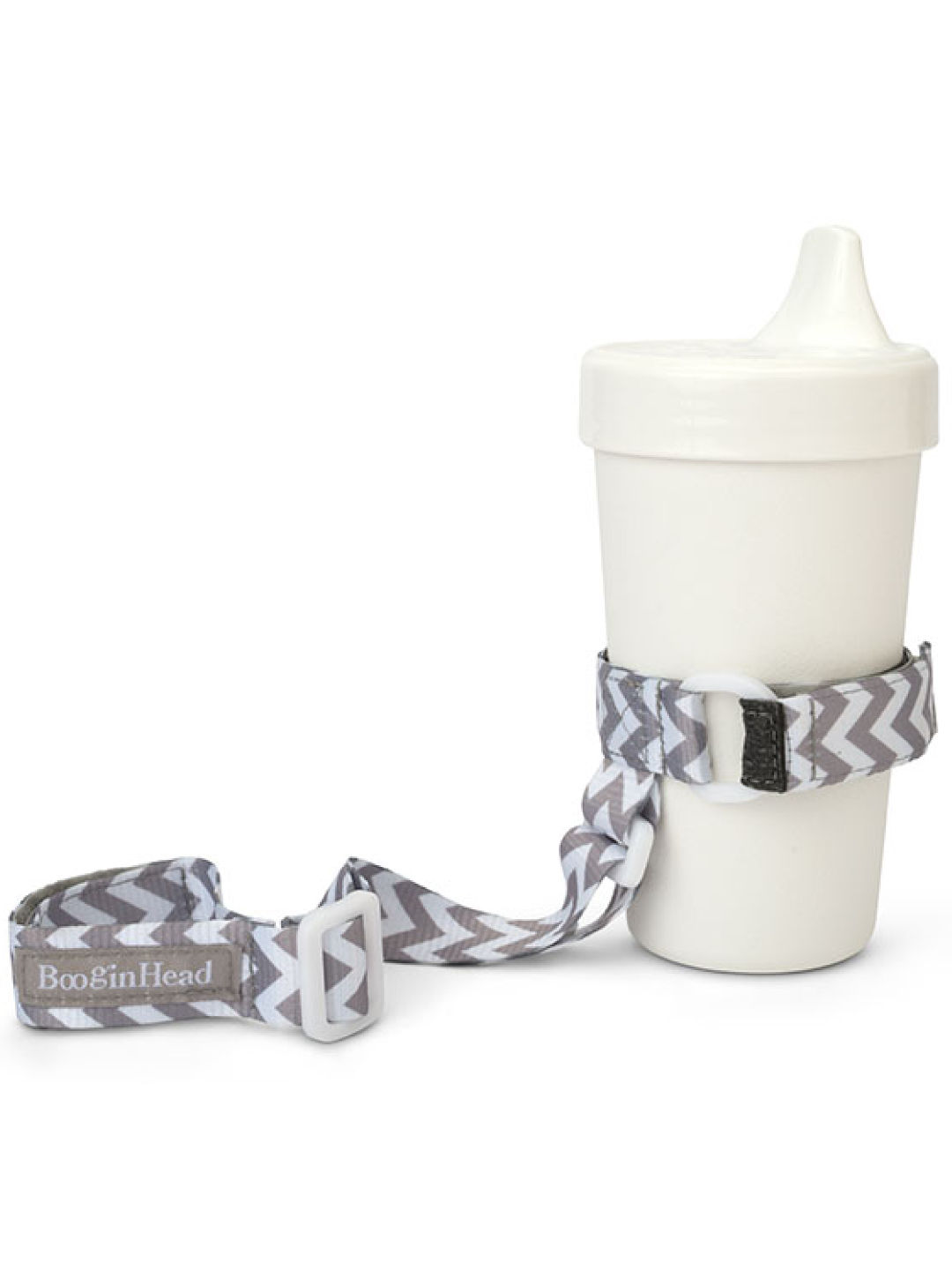 BooginHead Chevron SippiGrip Cup, Bottle & Toy Tether (No Color- Image 2)