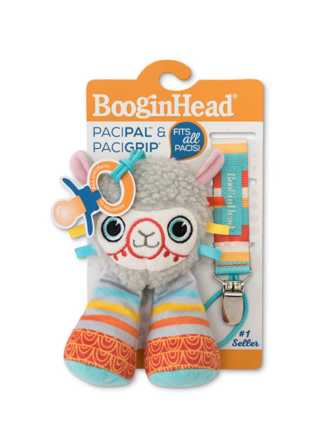 BooginHead Llama PaciPal Combo 2pc Set (No Color- Image 3)