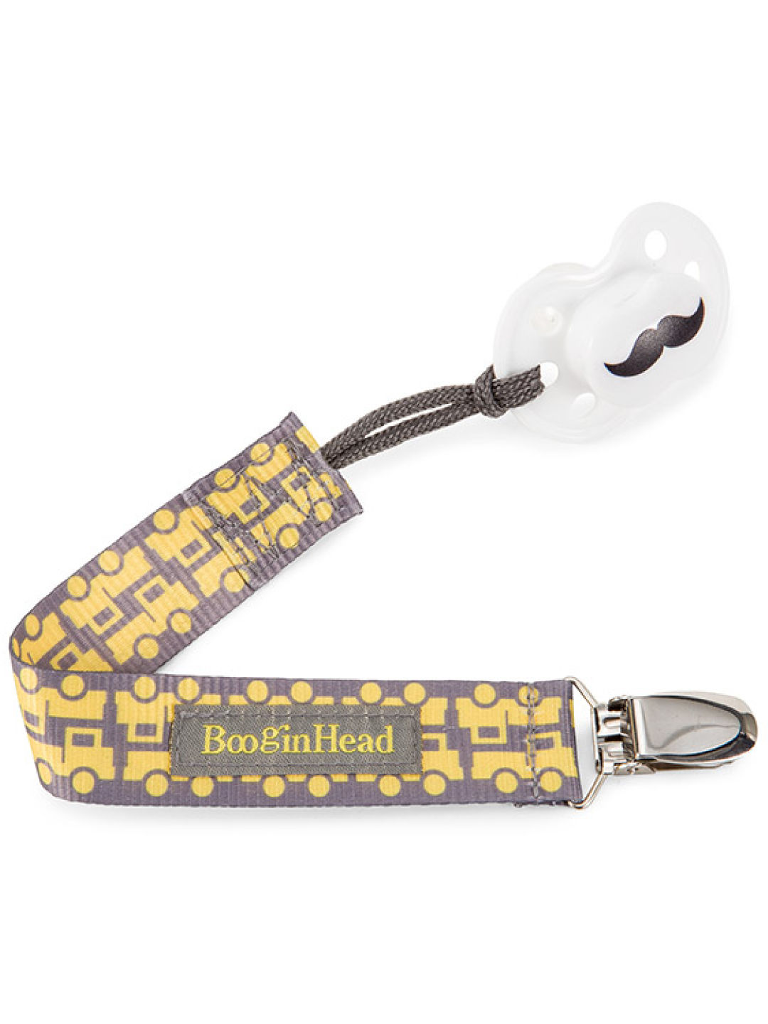 BooginHead Yellow Truck PaciGrip Universal Pacifier Clip (No Color- Image 2)