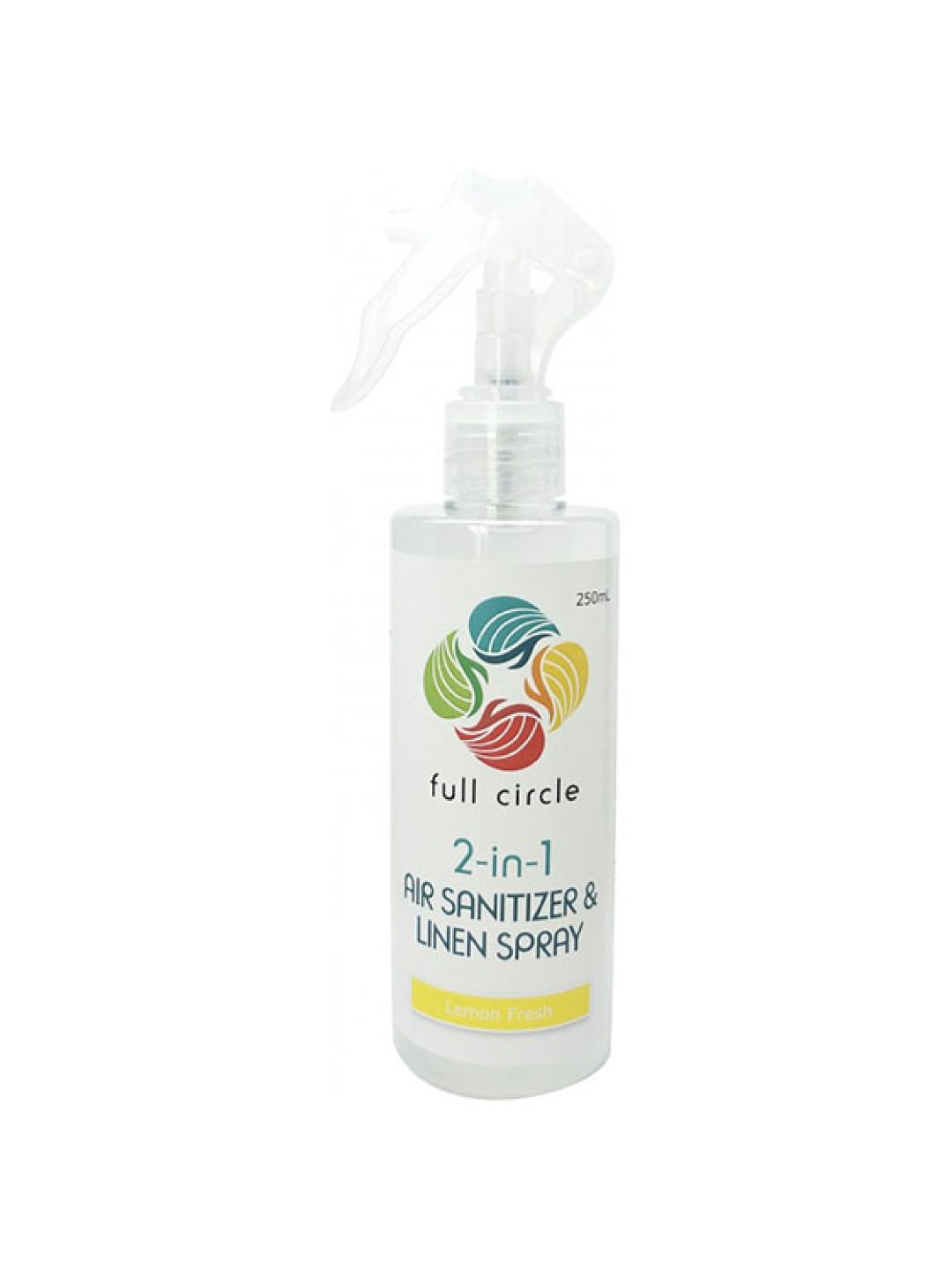 Full Circle 2-in-1 Air Sanitizer & Linen Lemon Spray (250ml)