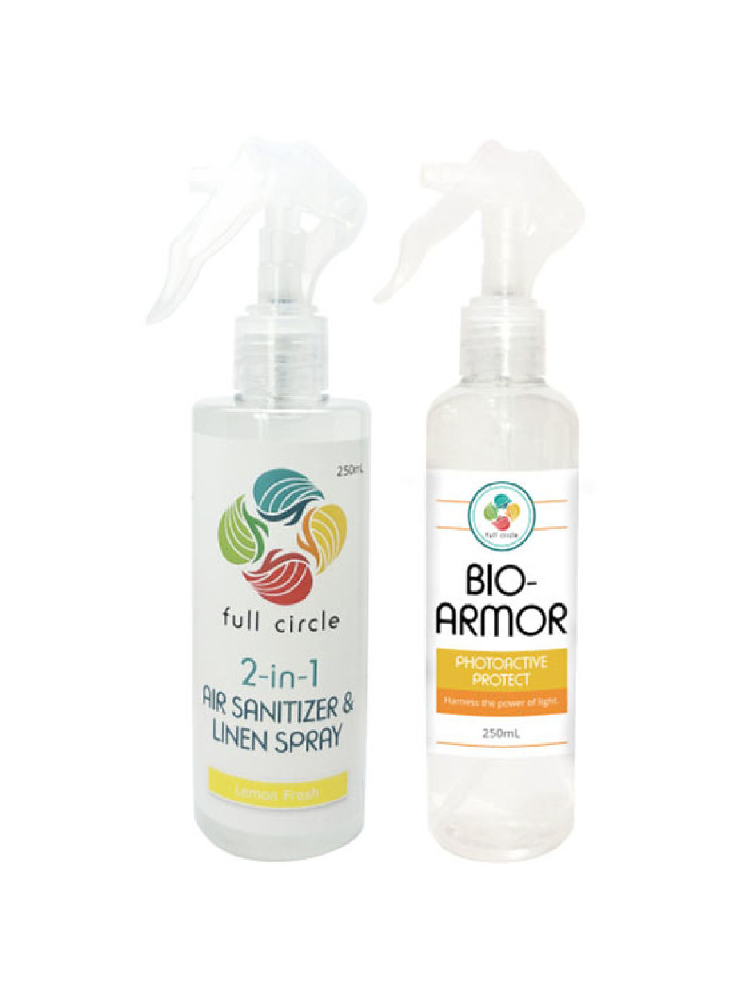 Full Circle Bio-Armor PhotoActive Protect & Air Lemon Sanitizer Bundle (No Color- Image 1)