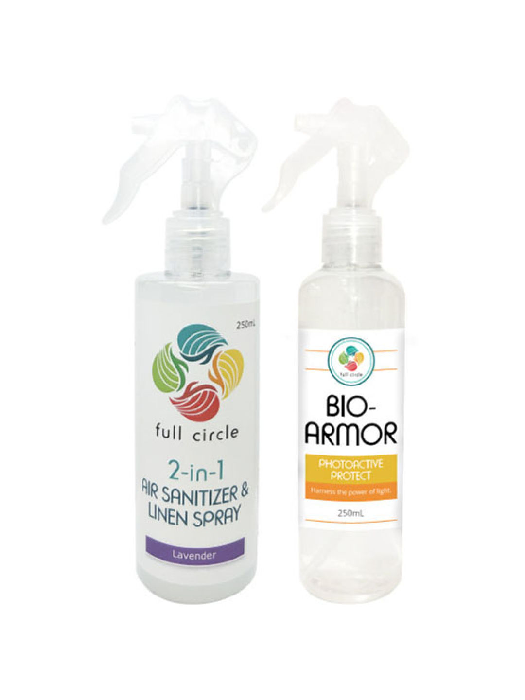 Full Circle Bio-Armor PhotoActive Protect & Air Lavender Sanitizer Bundle (No Color- Image 1)