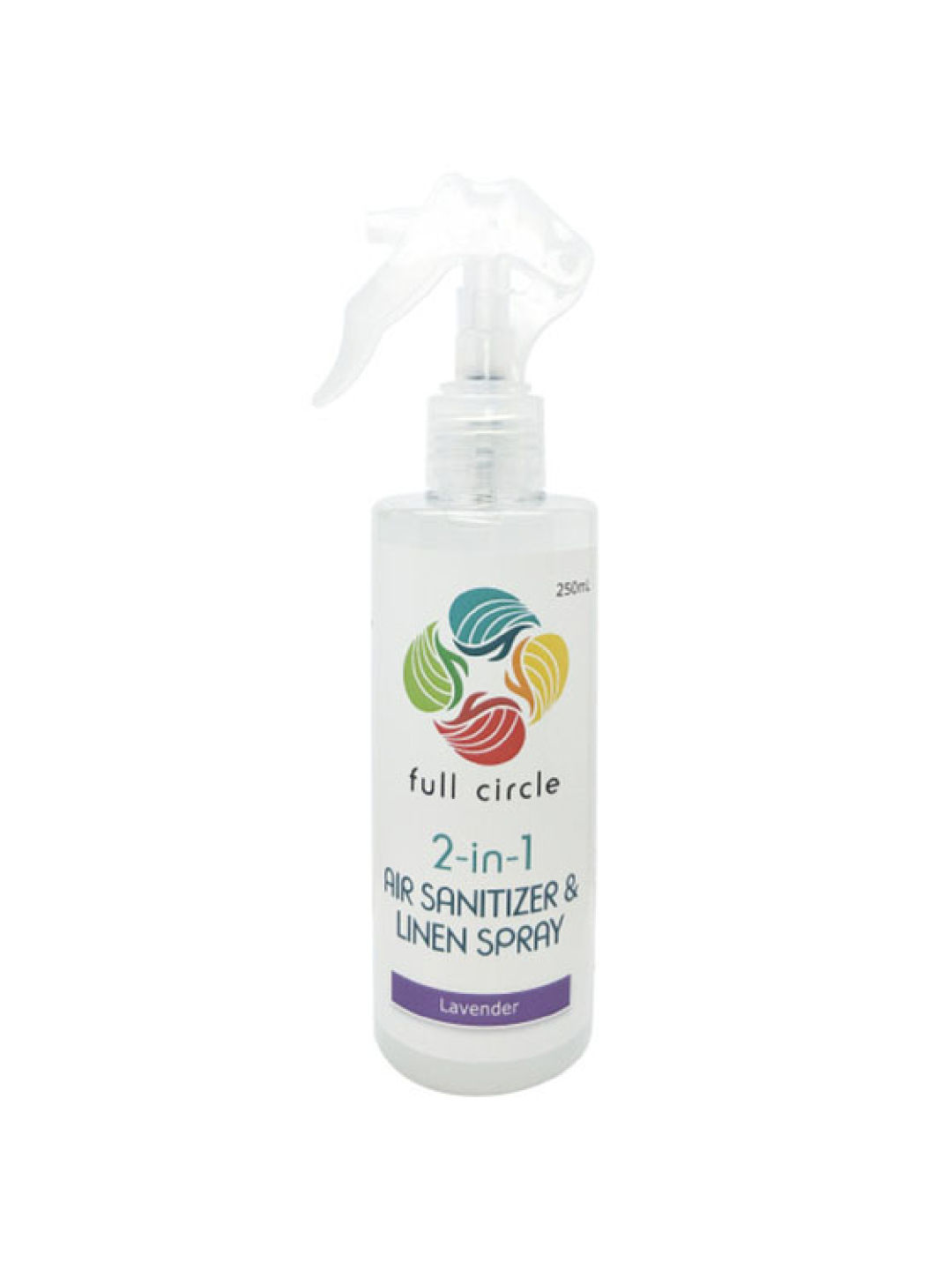 Full Circle 2-in-1 Air Sanitizer & Linen Lavender Spray (250ml) (No Color- Image 1)