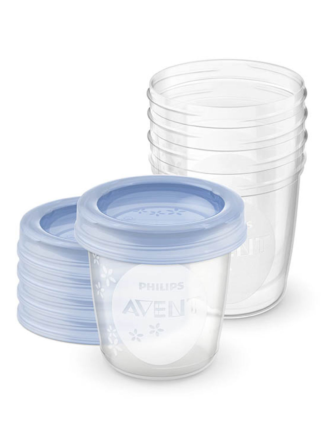 Avent Breast Milk Refill Cups (180ml) (No Color- Image 1)