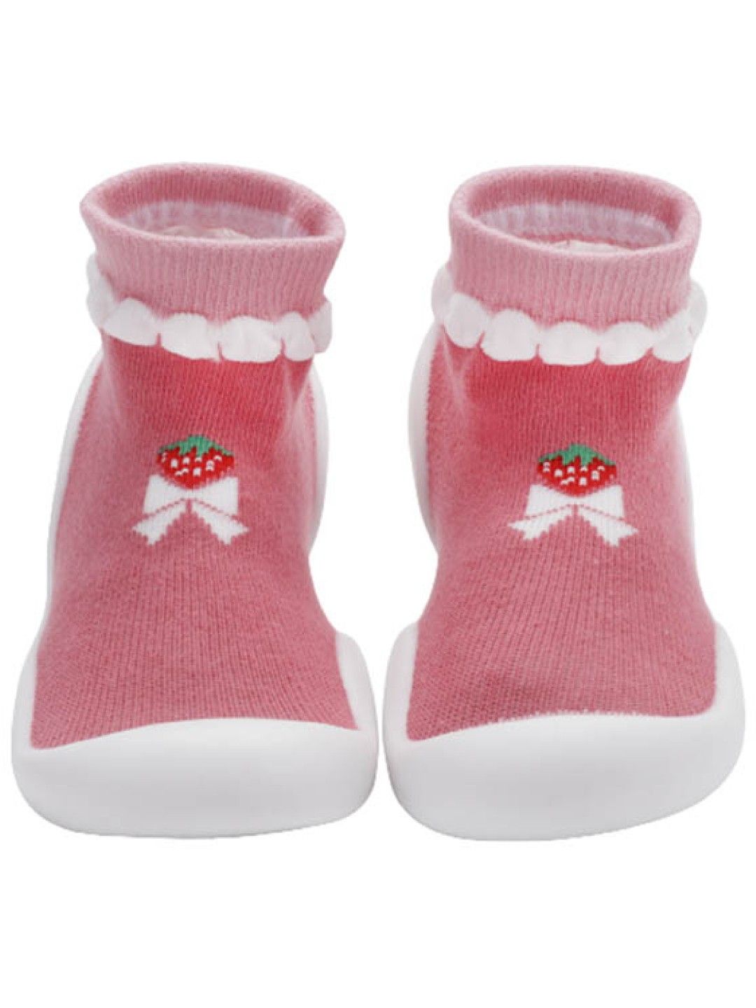 Little Steps Walking Shoes in Ribbon (Pink- Image 1)