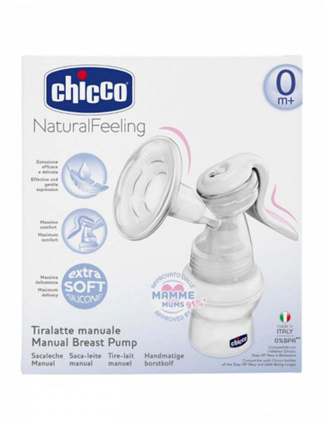 Chicco Manual Breast Pump Step Up (No Color- Image 2)