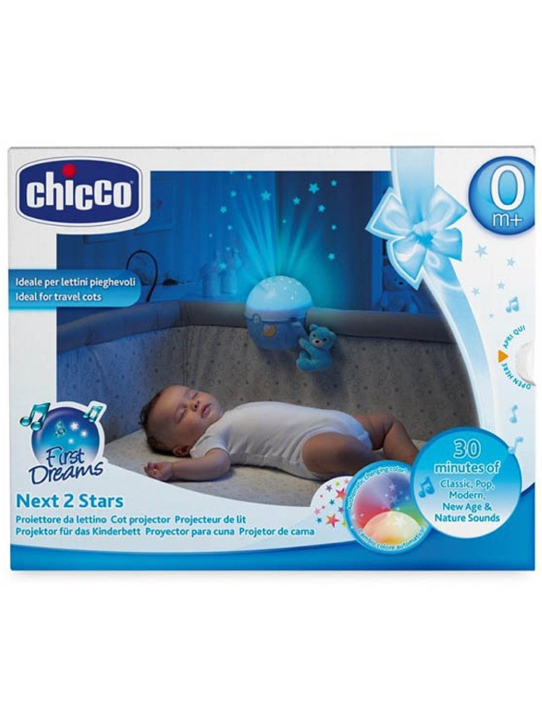 Chicco Next2 Stars Projector (Blue- Image 2)