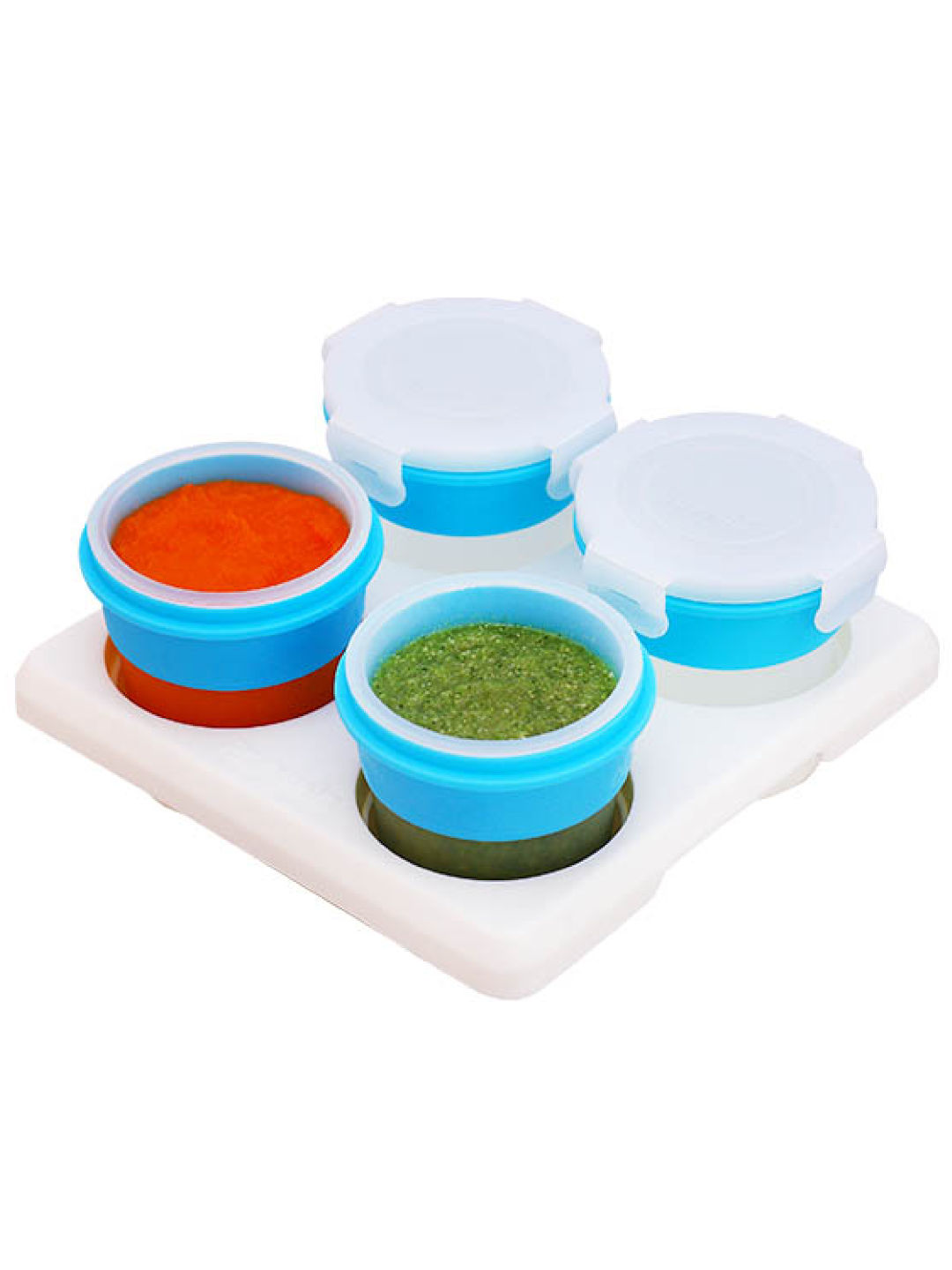 2Angels Silicone Food Storage Cups Set (120ml)