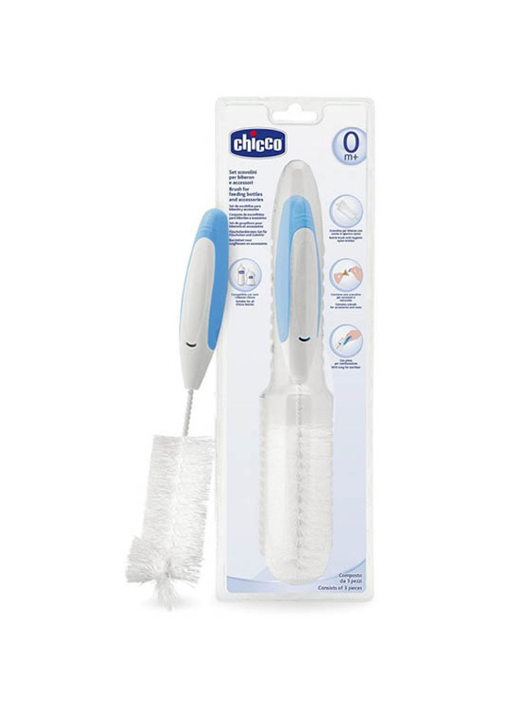 Chicco Bottle Brush Set (No Color- Image 1)