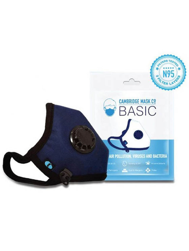 Cambridge Mask Co. Basic N95 Washable Reusable With Air Valve Face Mask