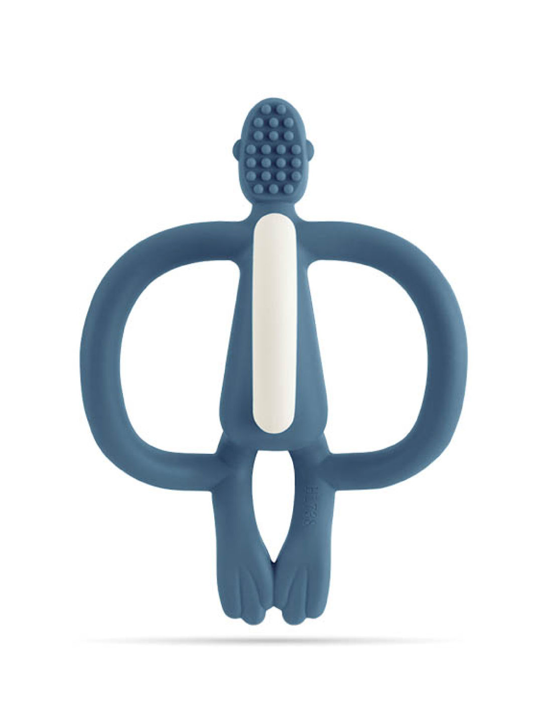 Matchstick Monkey Infant Teether (Original Version) (Airforce Blue- Image 4)