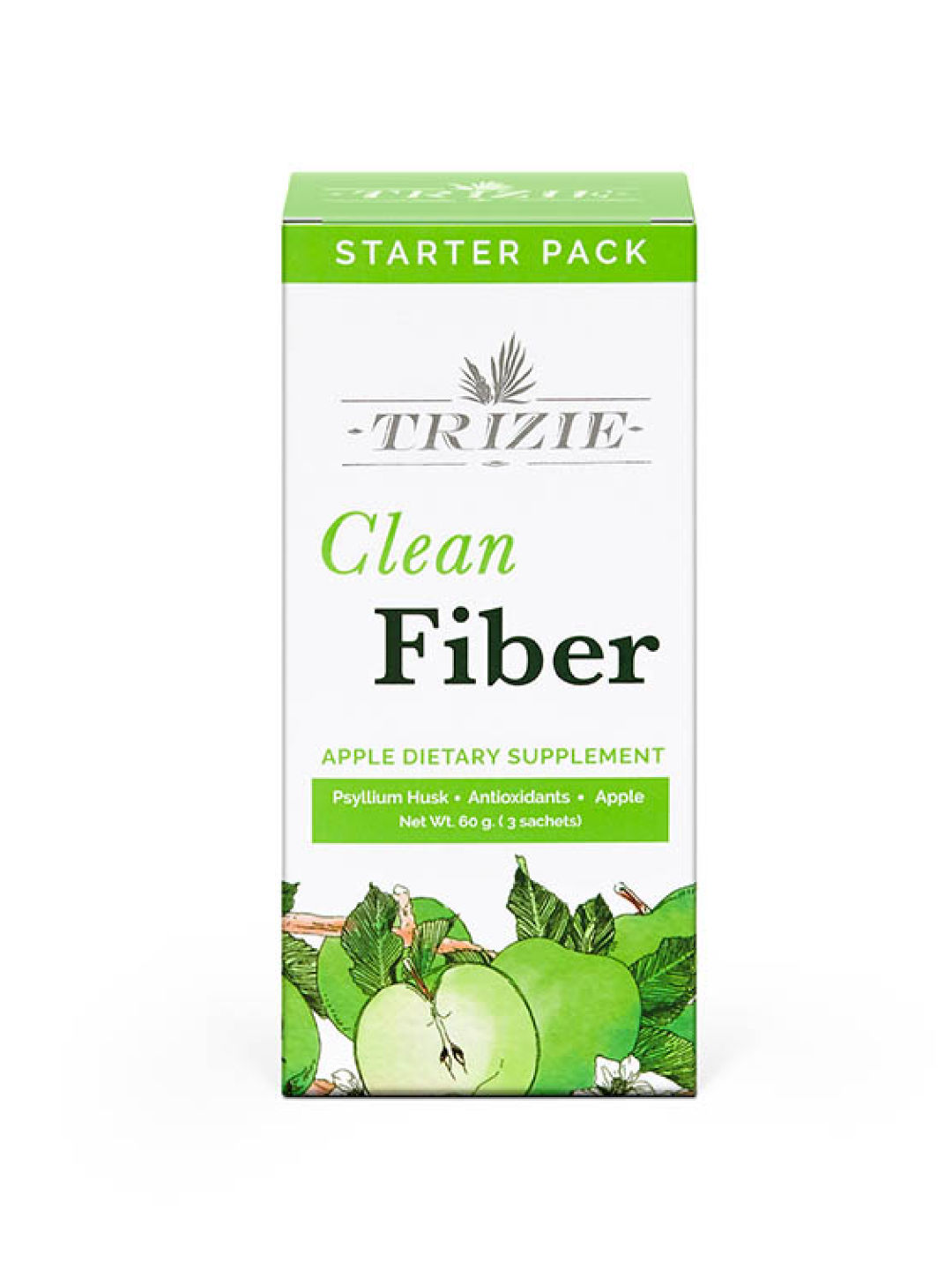 TRIZIE Clean Fiber 3 Day Starter Pack