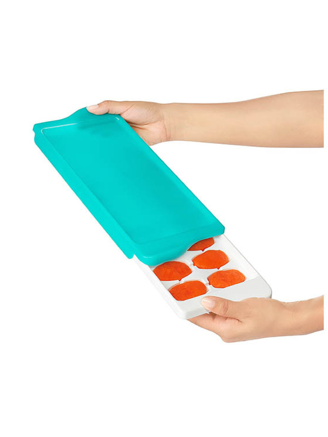 Oxo Tot Baby Food Freezer Tray (Teal- Image 3)